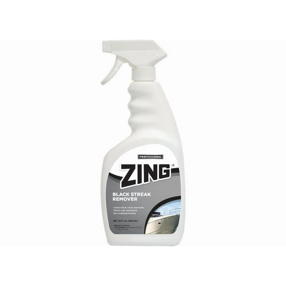 Zing Z495-QPS9 Marine Safe Black Streak Remover (10195) 32 Oz. Spray Bottle 9Pk