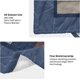 thumbnail image 5 of LHSHID Birthday Gifts for Dad Blanket Dady Gifts from Daughter Dad Birthday Gift Dad Gifts from Daughter and Son Best Dad Ever Gifts Idea Gifts for Dad Who Wants Nothing 50x60in, 5 of 6