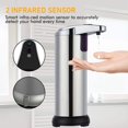 thumbnail image 4 of MINKUROW Automatic Touchless Hand Soap Dispenser,Waterproof Base,Infrared Sensor,Touchless Hand Sanitizer Dispenser., 4 of 8