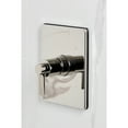 thumbnail image 3 of Kingston Brass KB6346NDL NuvoFusion Single-Handle Pressure Balanced Tub and Shower Faucet, Polished Nickel, 3 of 7