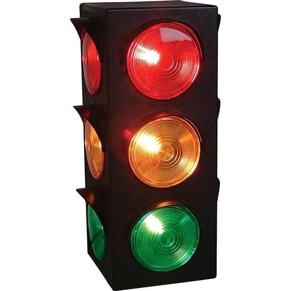 Rhode Island Novelty New Large Blinking 3-Sided Traffic Light Signal Lamp