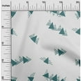 thumbnail image 2 of oneOone Polyester Spandex Teal Green Fabric Geometrical Quilting Supplies Print Sewing Fabric By The Yard 56 Inch Wide, 2 of 4
