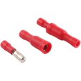 thumbnail image 1 of 5/10/25 piezas de conector de cable de unión aislante macho hembra con forma de PVC para cableado de audio, terminal de crimpado eléctrico aislado de 22-16 A (color: rojo MPD FRD, tamaño: 20 piezas, 1 of 7