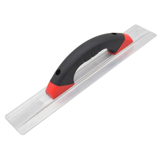 Paleta De Hormigón Más Suave, Ligera, De Aleación De Aluminio, Bordeadora De Hormigón, Paleta De Alisado De Acabado Manual Con Mango De Agarre Cómodo Sweethay TO002902-00
