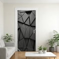 thumbnail image 3 of 2PCS Door Stickers Decals,Self-Adhesive Waterproof Removable Door Murals Wallpaper, PVC Geometric Decorative Door Sticker for Bedroom Livingroom Bathroom Door Decal Decoration, 3 of 6