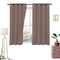 thumbnail image 1 of Cortinas Blackout 275cm Ancho X 160cm Alto - En 2 Páneles (Moca), 1 of 1