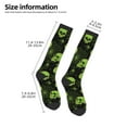 thumbnail image 2 of Susaid Skulls And Cobwebs Print Thermal Winter Socks for Men and Women, Warm Crew Hiking Socks, for Boots and Outdoor Activities, 2 of 6