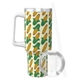 thumbnail image 2 of Haiem Corn Printed 40OZ Ice Bully With Handle - Portable for Hot & Cold Drinks, Travel, Gym, Home, and Outdoor Activities, 2 of 8