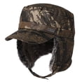 thumbnail image 1 of Comhats Mens Camo Camoflauge Camouflage Winter Baseball Army Cap Trapper Military Oak Duck Hunting Hat Women Faux Fur Ear Flaps Muffs Ski Cold Weather Elmer Fudd Snow Brown 58-60CM, 1 of 6