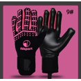 thumbnail image 1 of Guantes de portero de fútbol para adultos, correa de muñeca ajustable de látex grueso, antideslizante, resistente al desgaste, guantes de portero de entrenamiento de fútbol Fivean unisex, 1 of 2