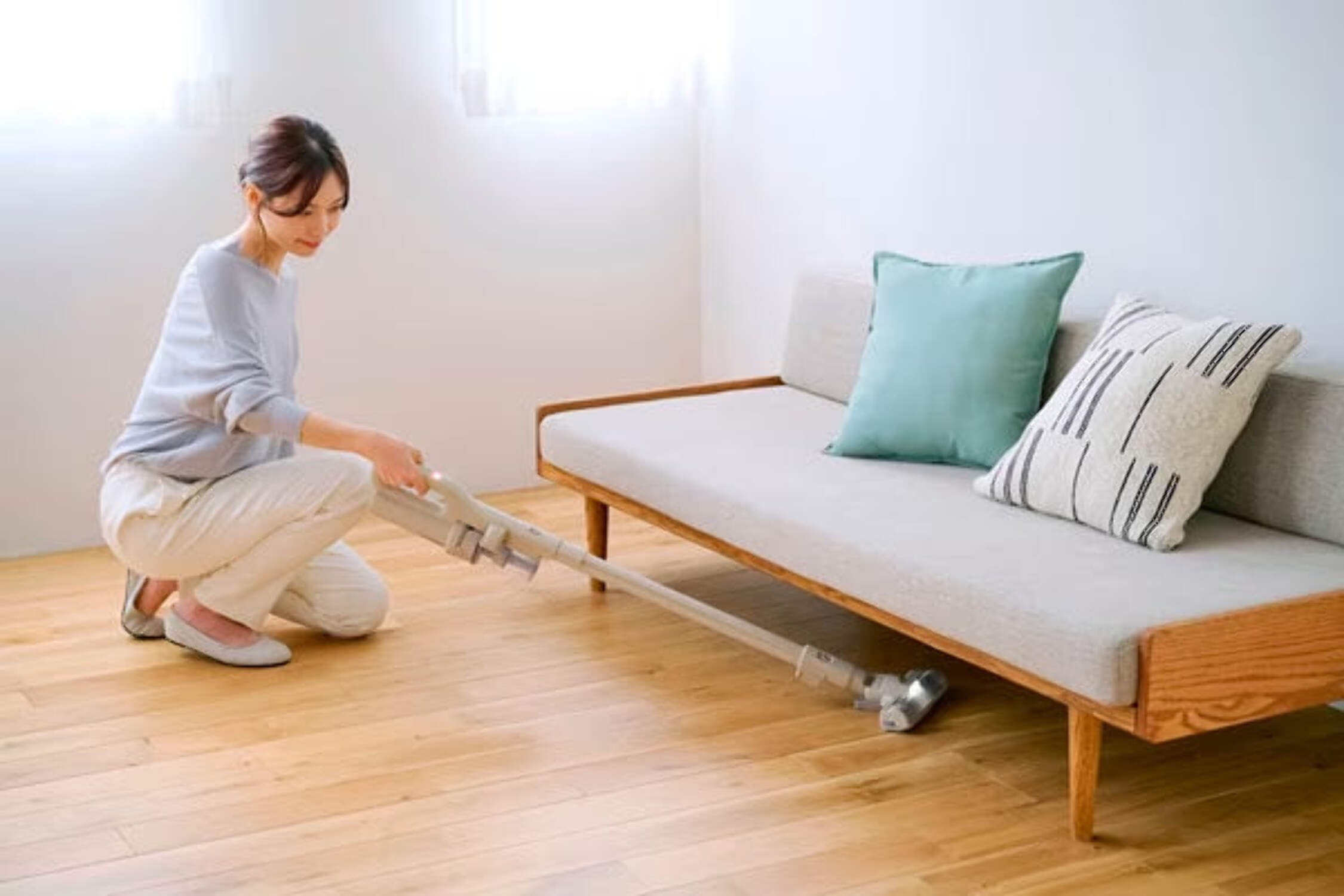 IRIS OHYAMA Rechargeable Cyclone Stick Cleaner Made in Japan
