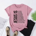thumbnail image 5 of HBYJLZYG Shirts For Women, 2024 Easter Graphic Print Short Sleeved Crewneck T-Shirt Top/Shirt Y2K Clothing 2024, 5 of 7