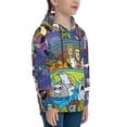 thumbnail image 3 of Lsque Scooby-Doo Patten Youth Hoodie Sweatshirt Pullover with Kangaroo Pocket Boys and Girls Hoodie Warm Hoodie for Kids, 3 of 8