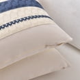 thumbnail image 5 of Fancy Homi Set of 2 Dusty Blue Vintage Decorative Throw Pillow Covers 18x18 inch for Couch Bed Sofa Chair Bedroom, Rustic Retro Square Cushion Case, Modern Farmhouse Boho Living Room Decor Indoors, 5 of 7