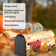 thumbnail image 3 of Thanksgiving Magnetic Mailbox Cover, 18x21 Inch Standard Size Waterproof Fall Mailbox Cover Decor Happy Thanksgiving Day Post Box Wrap Cover for Outdoor Yard Garden Autumn Decoration, 3 of 6
