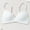 c01White, variant on Padded Bras for Women Wireless V Neck T-Shirt Bra Everyday Seamless Comfort Bra Adjustable Straps Underwear Everyday Bras White XL