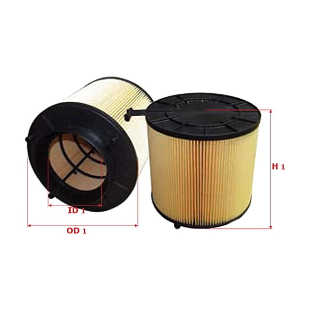 Filtro de Aire Motor SAKURA Q5 2010 A 2012 V6 3.2L Cilindro