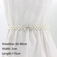 thumbnail image 2 of Butterfly Rhinestone Cummerbunds Sweater Overcoat Dress Skirt Dress Accessories Waist Belts Wrap Buckle Adjustable Belt Pearl Beaded Girdle 7, 2 of 8