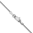 thumbnail image 3 of Auriga Fine Jewelry 14K White Gold 1mm Parisian Wheat Chain Necklace 16inch for Women, 3 of 6