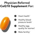 thumbnail image 4 of Theralogix NeoQ10 Coenzyme Q10 Supplement - Heart Health & Fertility Support - CoQ10 Fertility Supplement for Men & Women* - NSF Certified - 90 Softgels (90-Day Supply), 4 of 10
