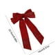 thumbnail image 3 of Conjunto de adornos para árbol de Navidad | Decoraciones colgantes de lazos de poliéster rojo y bastón de caramelo | Detalles de decoración navideña | Molduras festivas interiores y exteriores |, 3 of 6