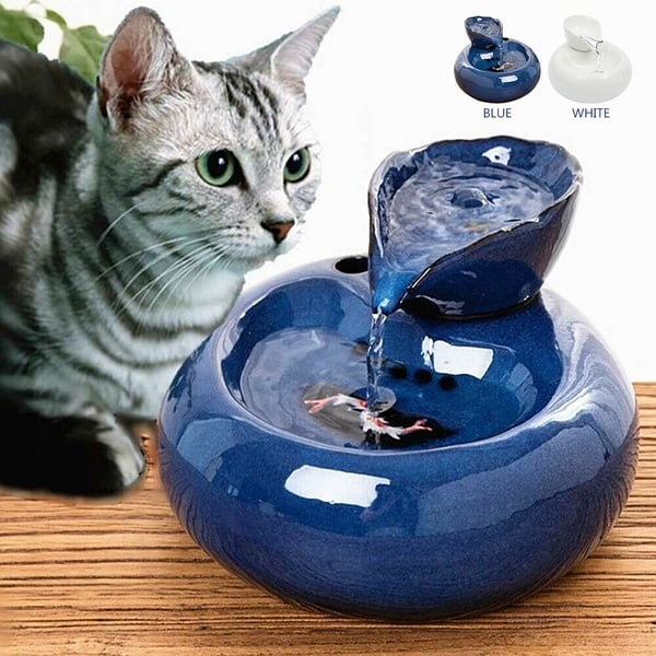 ceramic pet drinking fountain