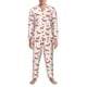 thumbnail image 3 of Fotbe Dachshund Dog Puppy Pijama de Hombre con Estampado de Manga Larga, Conjunto de 2 Piezas, Ropa de Dormir Suave y Cómoda con Bolsillos-Large, 3 of 7