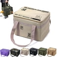 thumbnail image 1 of Sac de Rangement Pliable Extérieur Grande Capacité Imperméable Portable Camping & Pique-Nique Organisateur, Panier de Pique-Nique 32L/42L Transport Pliable Extérieur pour Camping Randonnée Pique-Niques (Blanc, 32l), 1 of 8