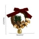 thumbnail image 3 of Colgante de Simulación Navideña con Forma de Coche Navideño y Corona de Flores Pequeñas., 3 of 4