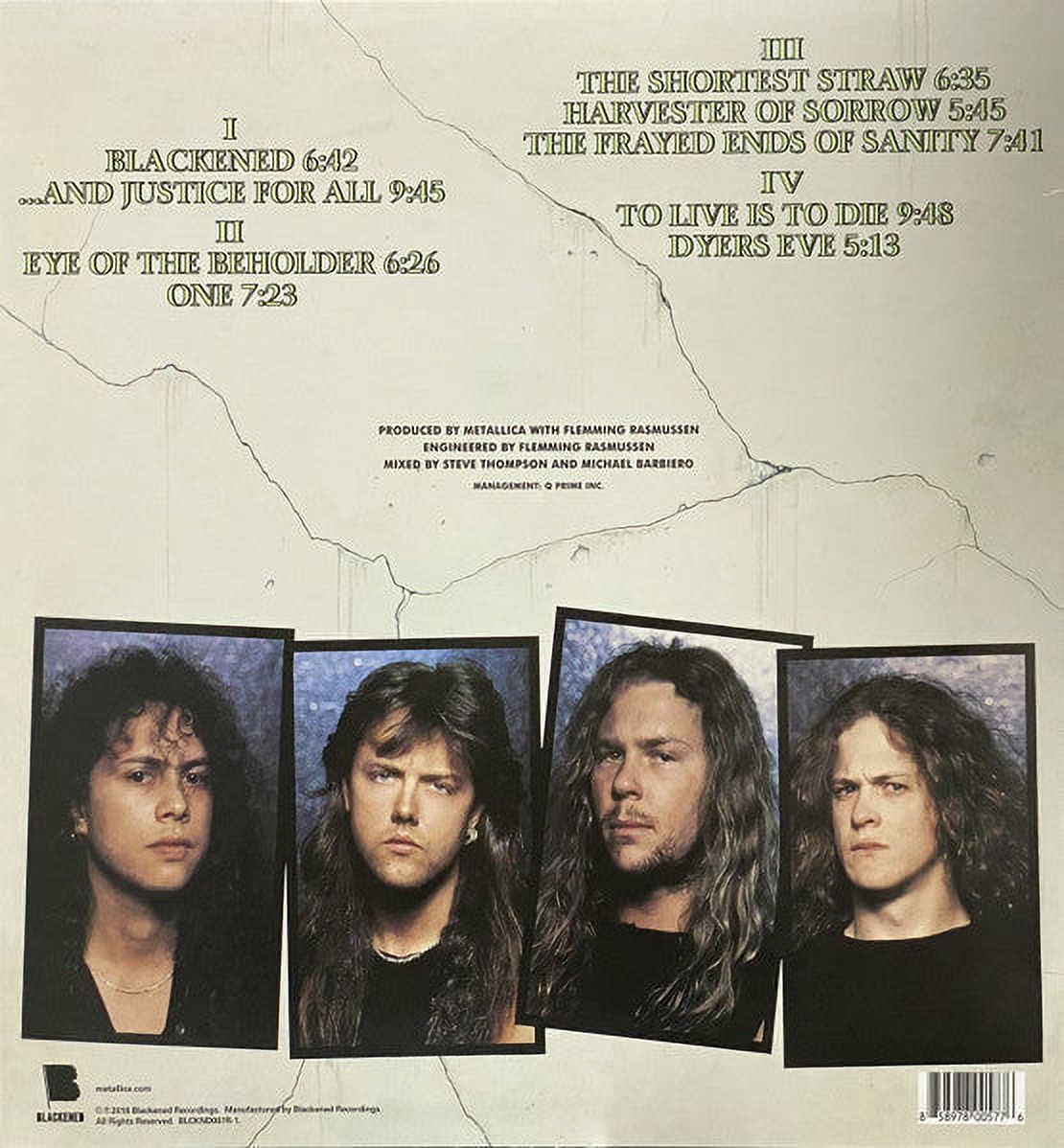 Metallica - And Justice For All - Heavy Metal - Vinyl - image 3 of 5
