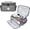 Gary, variant on Godery First Aid Bag Empty Small Medicine Bag Portable Medical Supplies Organizer for Travel Home Office Car Outdoor Camping Hiking (Gray)