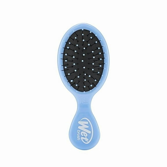 Wet Brush Squirt Detangling Brush, Sky - Mini Detangler Brush, No Tangle Ultra-Soft IntelliFlex Bristles, Wet & Dry Styling Hair Brush for Women & Men, All Hair Types