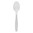thumbnail image 4 of Smarty 6" Clear Plastic Disposable Dinner Spoons 1000ct, 4 of 5