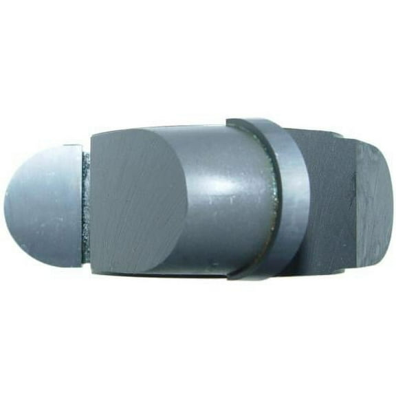 Magnate M004L Flute ( Convex ) Shaper Cutter - 1" Flute Height, 1/2" Radius, 1-1/4" Bore, 3-1/4" Outside Diameter, M1124 Rub Collar