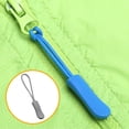 thumbnail image 2 of 8 Pieces Zipper Pull Puller Replacement Buckles Convenient Lightweight Rope Tag Fixer Multi-Purpose Replacement Buckle Bags Suitcase Accessories Textiles Gray, 2 of 5