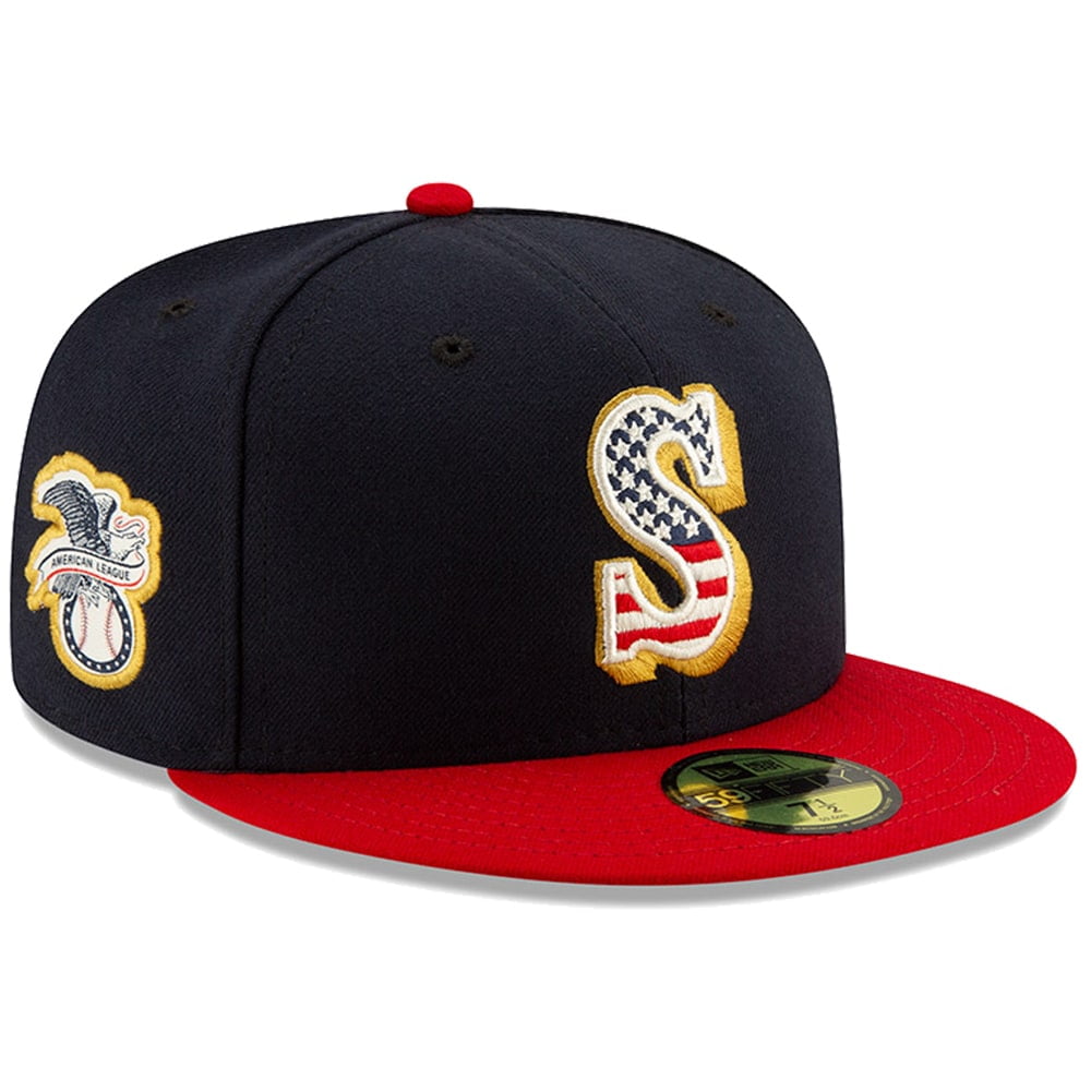 4th of july mariners hat