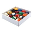 thumbnail image 1 of Cateissary 16Pcs Mini Billiard Balls Pool Table 25mm Balls Kids Toys for Leisure Sports Kits de decoración para fiestas, 1 of 1