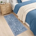 thumbnail image 4 of GLATTICE Runner Rug with Rubber Backing 2x5 Runner for hallways Super Soft Kitchen Runner Rug Non Slip Printed Faux Wool Floral Thin Carpet Runner for Entryway Laundry Room Bedroom, 4 of 8