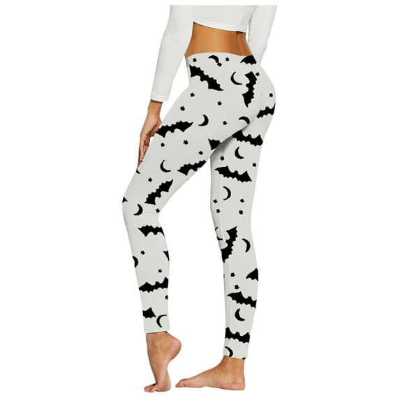 TJAZFJPA Womens Leggings Tummy Control Capri Women Casual Print Tights Leggings Control Yoga Sport Leggings for Women High Waisted Leggings Womens Leggings Butt Lifting Flare Stirrup Leggings Women