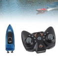 thumbnail image 3 of Barco De Control Remoto RC Lancha Rápida 2,4 GHz Doble Hélice ABS Casco Con De 360 ​​Y Diseño Resistente Al Agua Para Niños Adultos Piscinas Lagos, 3 of 7