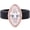 A-Black, variant on Silicone Rings for Women Marquise Cut Halo Rubber Engagement Rings Wedding Ring 5A CZ Ocen color Jewelry for Her Size 5