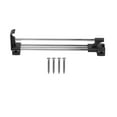thumbnail image 2 of Tringle Télescopique pour Garde-Robe Extensible à Tirer Tringle de Garde-Robe Coulissante Tringle de Garde-Robe Réglable Organisateur de Vêtements Support, 2 of 7