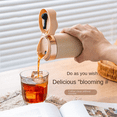 thumbnail image 3 of 304 Stainless Steel Big Capacity Portable Tea and Water Separation Cup Coffee French Press, 3 of 9