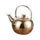 thumbnail image 2 of Tetera de acero inoxidable Tetera de metal con infusor extraíble Cafetera para café suelto 1.5L, 2 of 9