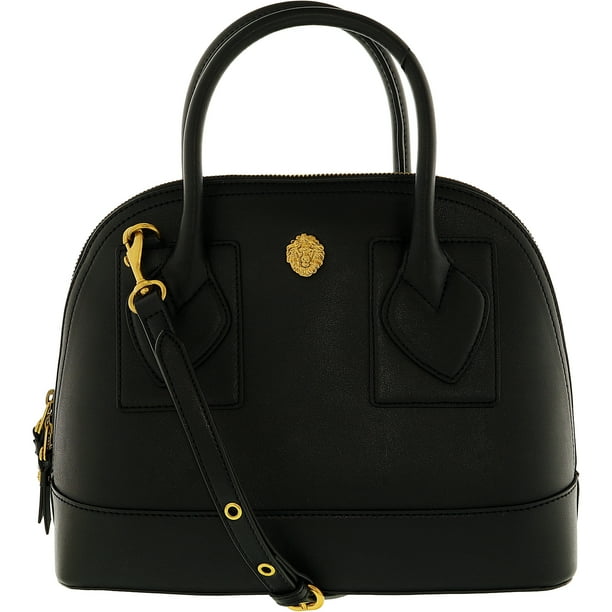 Anne Klein Anne Klein Women's Small Billie Faux Leather Dome Top