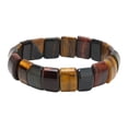 thumbnail image 1 of Natural Stone Bracelet, Mixed Color Beaded Bracelet Decorative Stretchy  For Birthday Gift, 1 of 8
