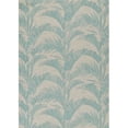 thumbnail image 1 of Momeni RIVRARV-01AQA2776 2 ft. 7 in. x 7 ft. 6 in. Riviera Machine Made Transitional Runner Rug, Aqua, 1 of 6