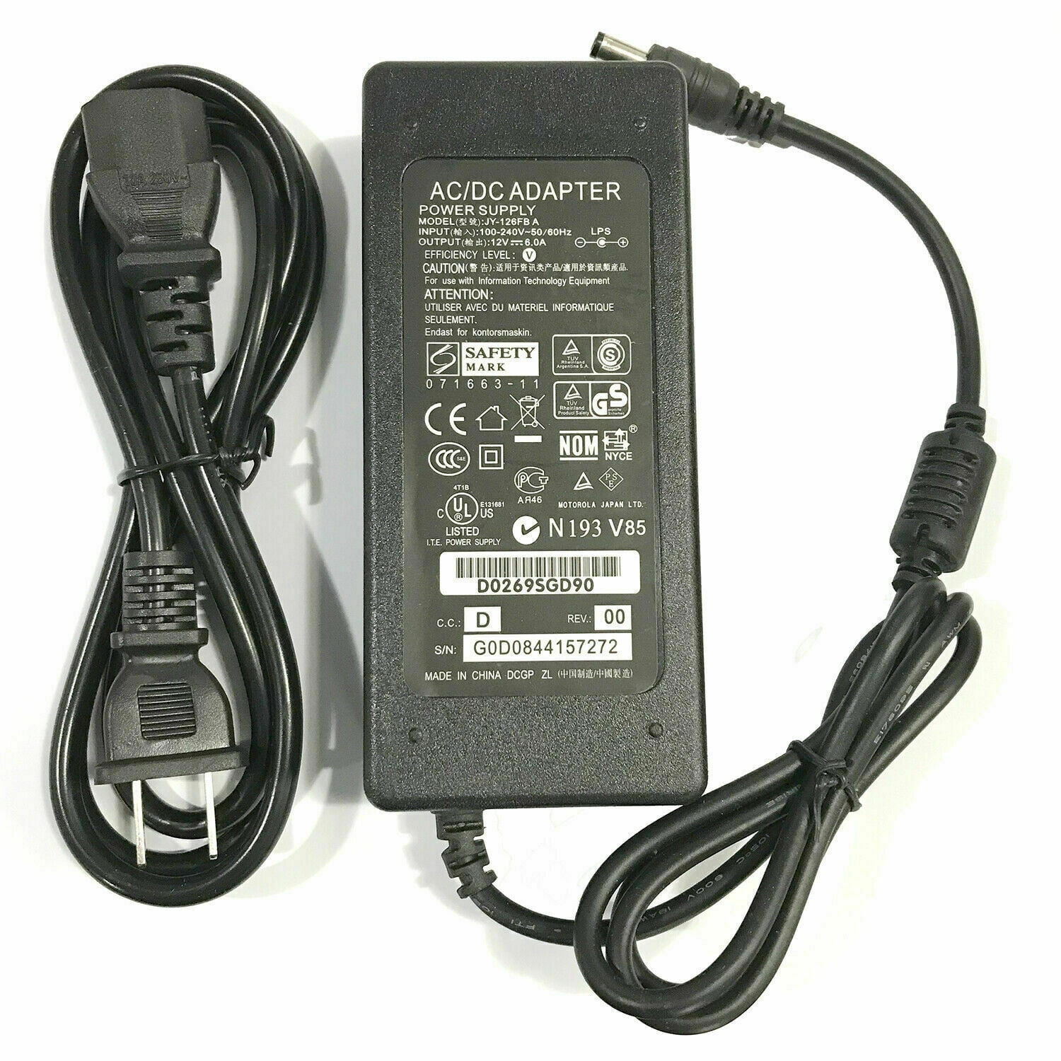 12V 1/2/3/5/6/8/10A Power Supply AC to DC Adapter 3528 5050 RGB LED Strip Light 
