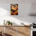 thumbnail image 2 of ZHONGYUTONG Rooster Canvas Wall Art Vintage Chicken Picture Print Farm Animal Flower Painting for Farmhouse Kitchen Decor Framed (28.00" x 42.00"), 2 of 5