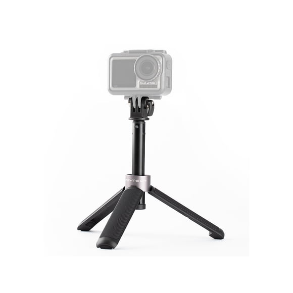 Mini Extension Pole Tripod Selfie Stick for Insta360 and GoPro Hero 13 – Lightweight Portable Aluminum Tripod with Magnetic Base, Adjustable 40cm Extension, 1/4" Screw Mount for Action Cameras and Vl